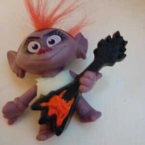 Trolls World Tour with guitar toy figure